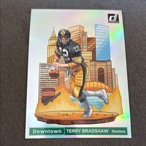 Terry Bradshaw Downtown Card 7”x5”